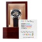 Super Daddy/White Background, Men's Openwork Watch