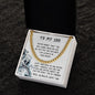 My Son| Never Doubt Yourself - Cuban Link Chain