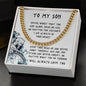 My Son| Never Doubt Yourself - Cuban Link Chain
