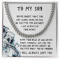 My Son| Never Doubt Yourself - Cuban Link Chain