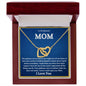 My Beloved Mom| Your Guidance - Interlocking Hearts Necklace