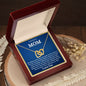 My Beloved Mom| Your Guidance - Interlocking Hearts Necklace