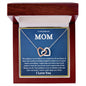 My Beloved Mom| Your Guidance - Interlocking Hearts Necklace